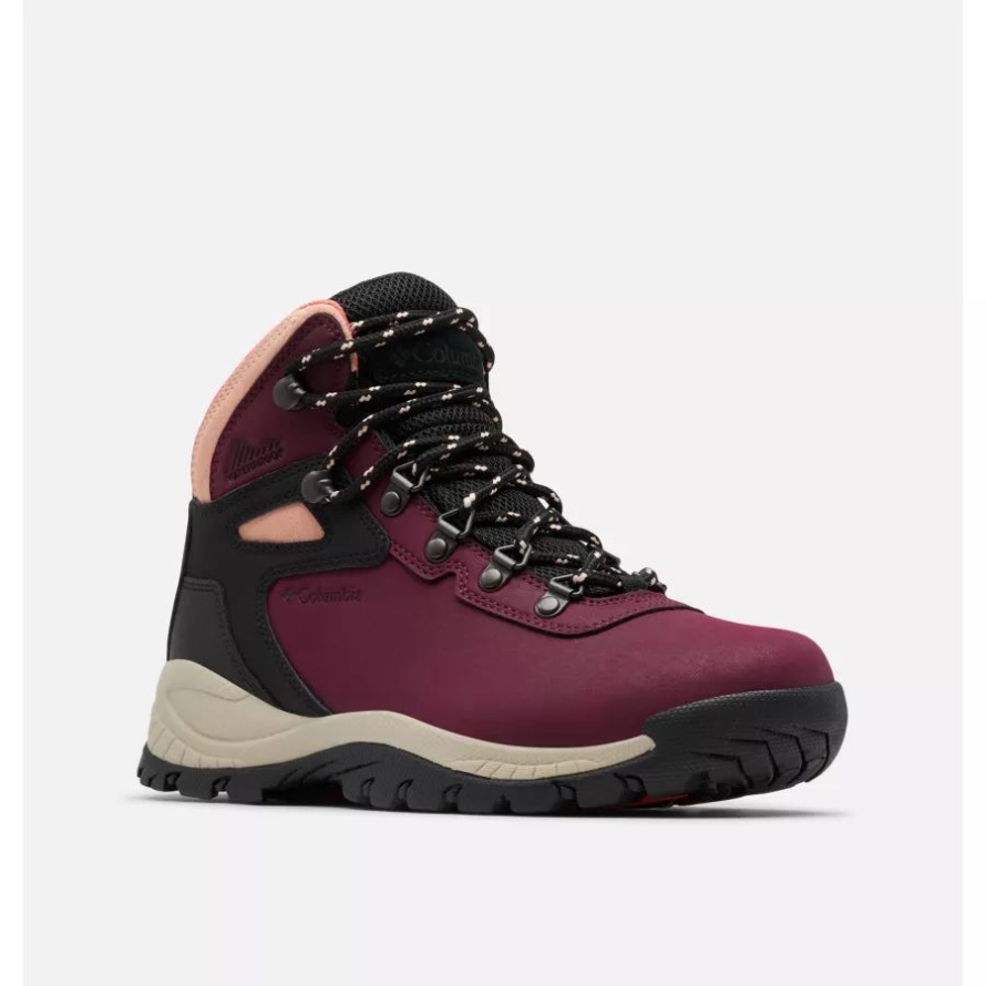 Columbia Women's Newton Ridge Plus Waterproof Hiking Boot Marionberry/Black
