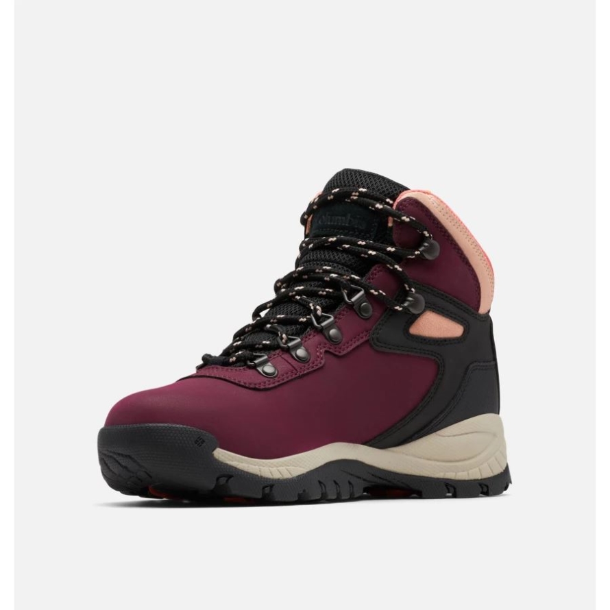 Columbia Women's Newton Ridge Plus Waterproof Hiking Boot Marionberry/Black