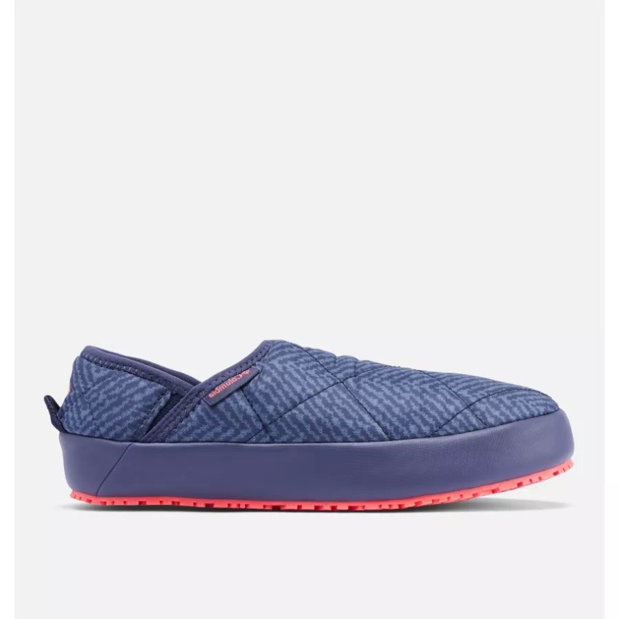 Columbia Women's Omni-Heat Lazy Bend Moc Slipper Nocturnal/Neon Sunrise