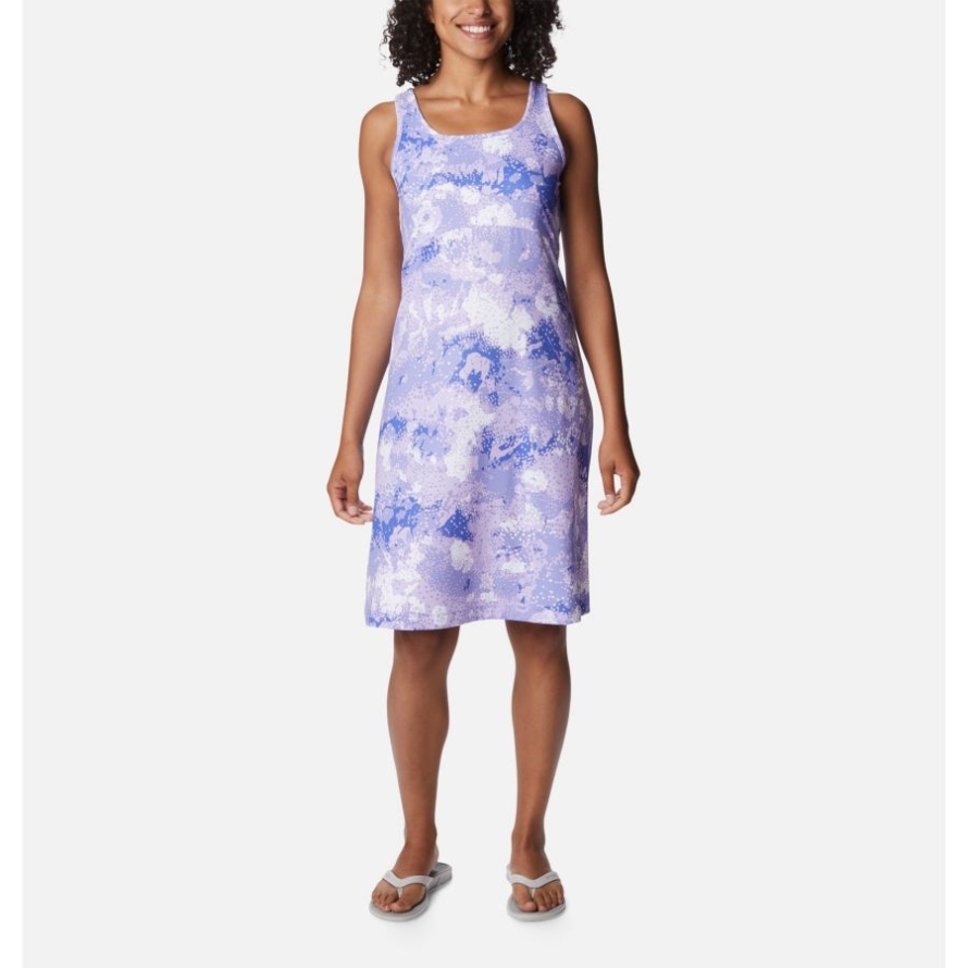 Columbia Women's PFG Freezer III Dress Violet Sea Foam Floral