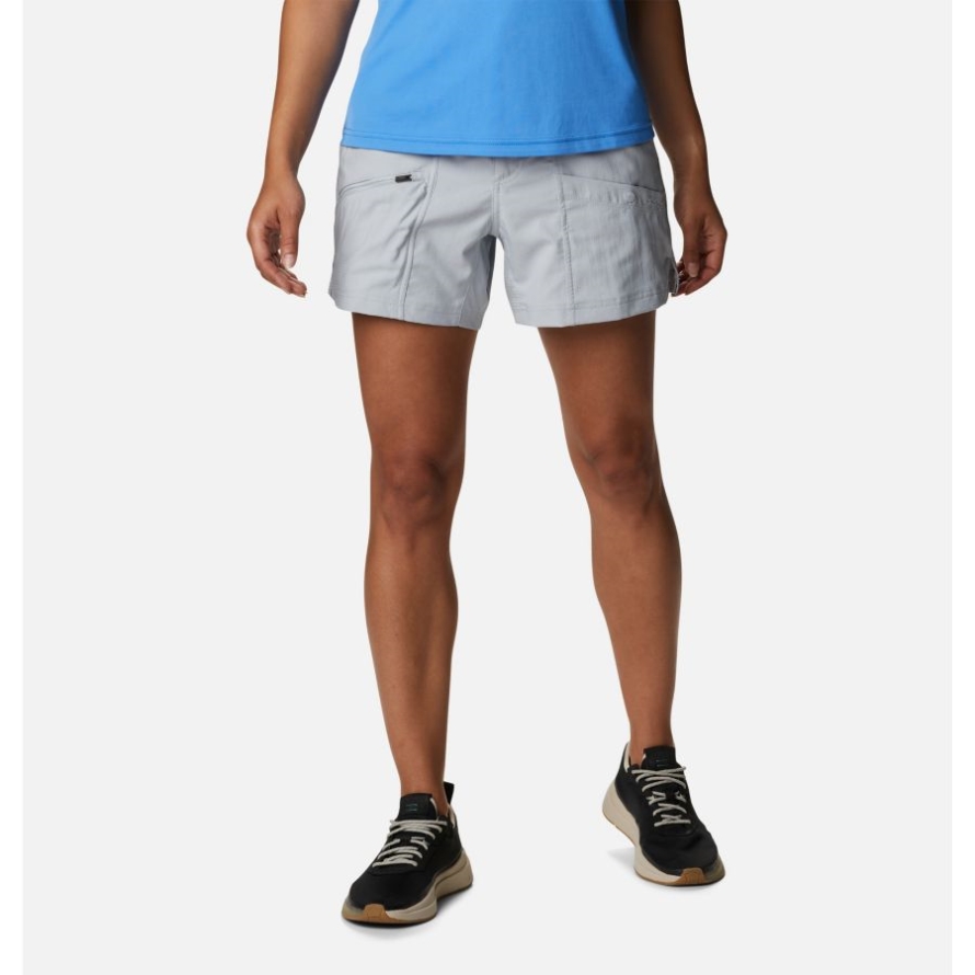 Columbia Women's PFG Skiff Guide Shorts Cirrus Grey