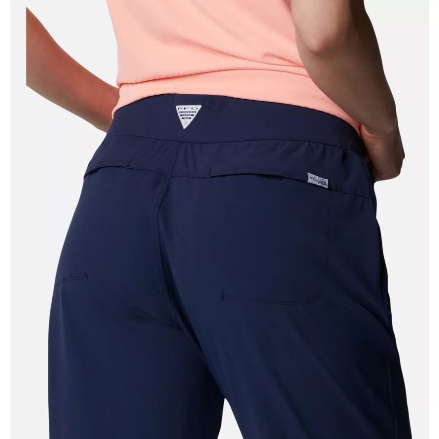 Columbia Women's PFG Sun Drifter Woven Pants Collegiate Navy