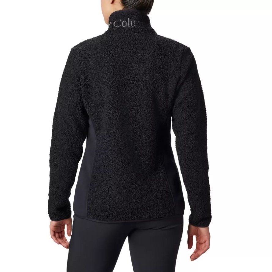 Columbia Women's Panorama Sherpa Fleece Jacket Black