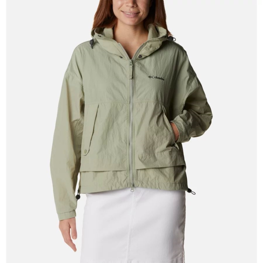 Columbia Women's Paracutie Windbreaker Safari