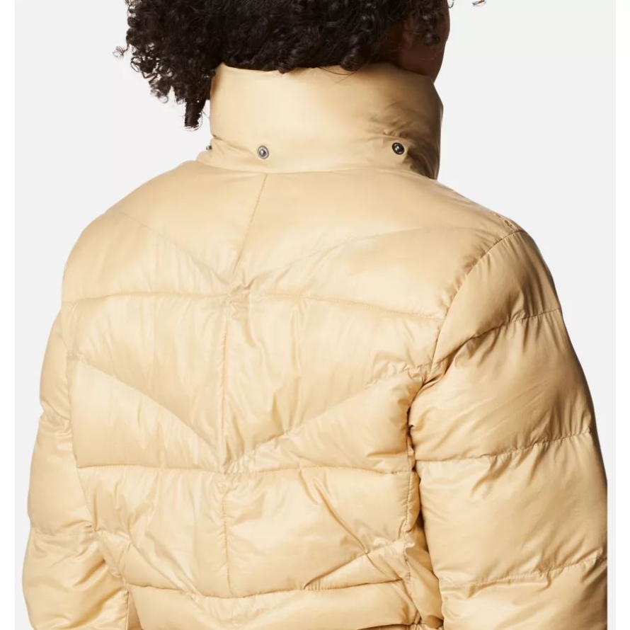 Columbia Women's Peak to Park II Insulated Hooded Jacket Beach Gunmetal