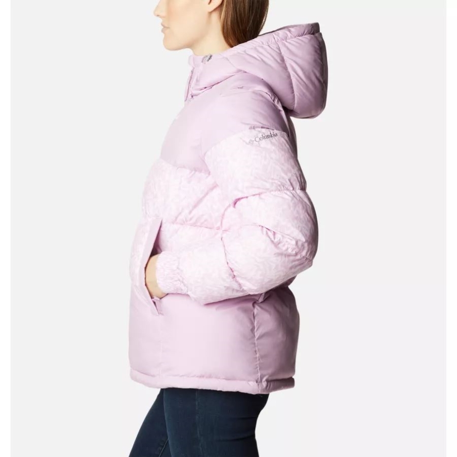 Columbia Women's Pike Lake II Insulated Jacket Aura/Aura Terrain Print