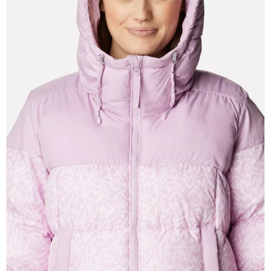Columbia Women's Pike Lake II Insulated Jacket Aura/Aura Terrain Print