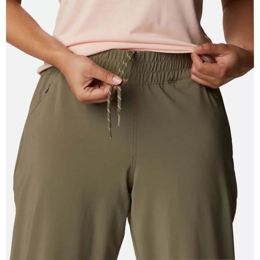 Columbia Women's Pleasant Creek Warm Joggers Stone Green