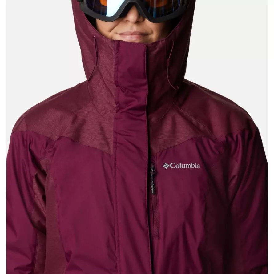 Columbia Women's Rosie Run Insulated Jacket Marionberry/Marionberry Heather