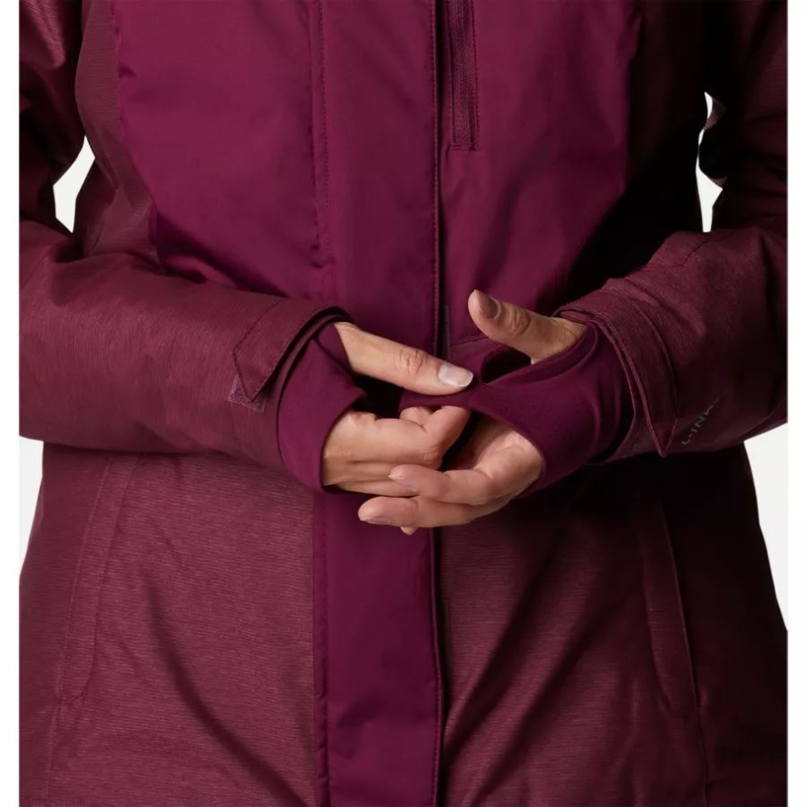 Columbia Women's Rosie Run Insulated Jacket Marionberry/Marionberry Heather