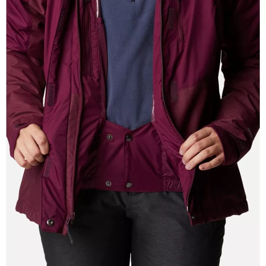Columbia Women's Rosie Run Insulated Jacket Marionberry/Marionberry Heather