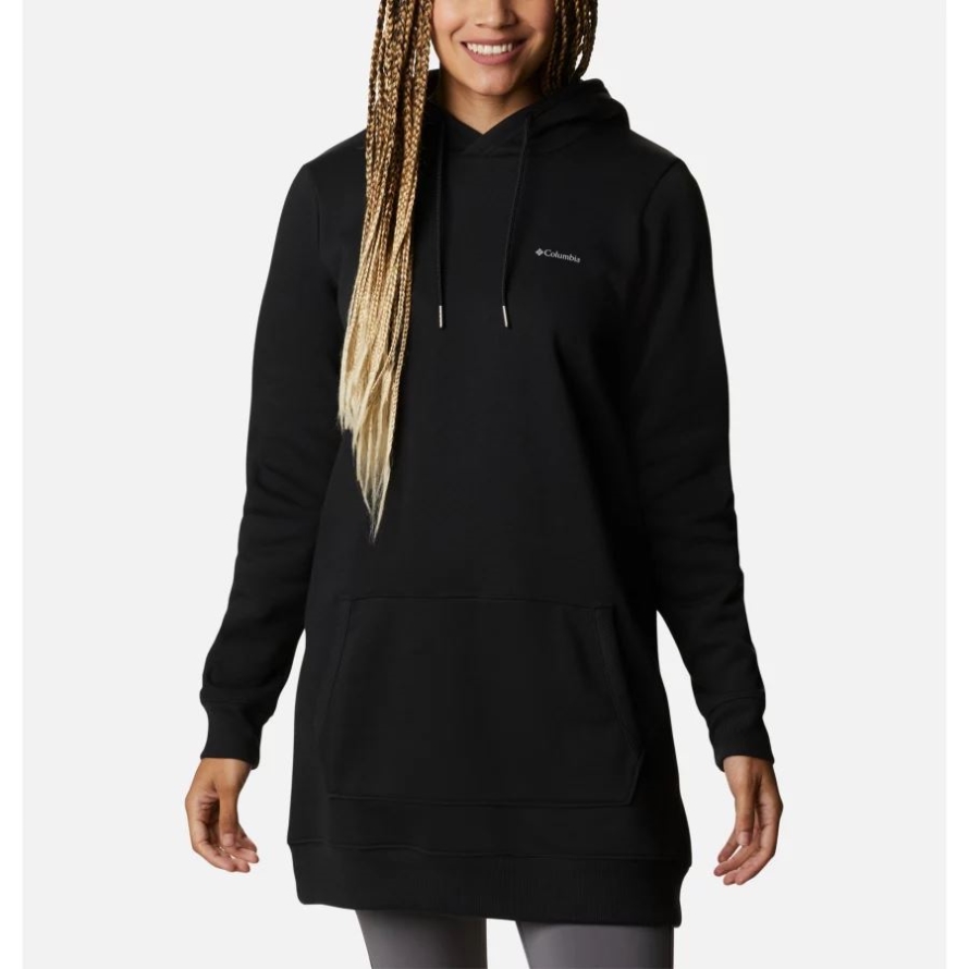 Columbia Women's Rush Valley Long Hoodie Black