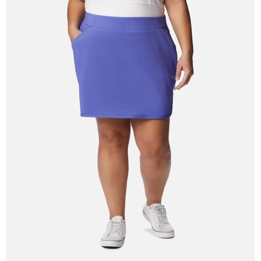 Columbia Women's Sandy Creek Stretch Skort Plus Size Purple Lotus