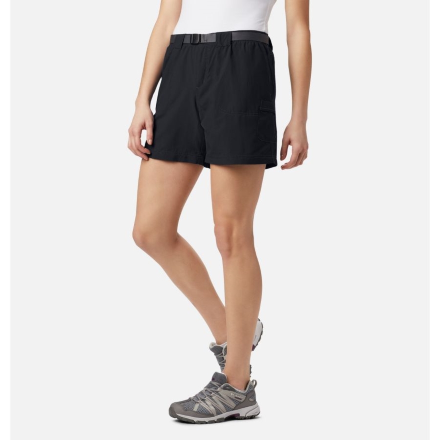 Columbia Women's Sandy River Cargo Shorts Black