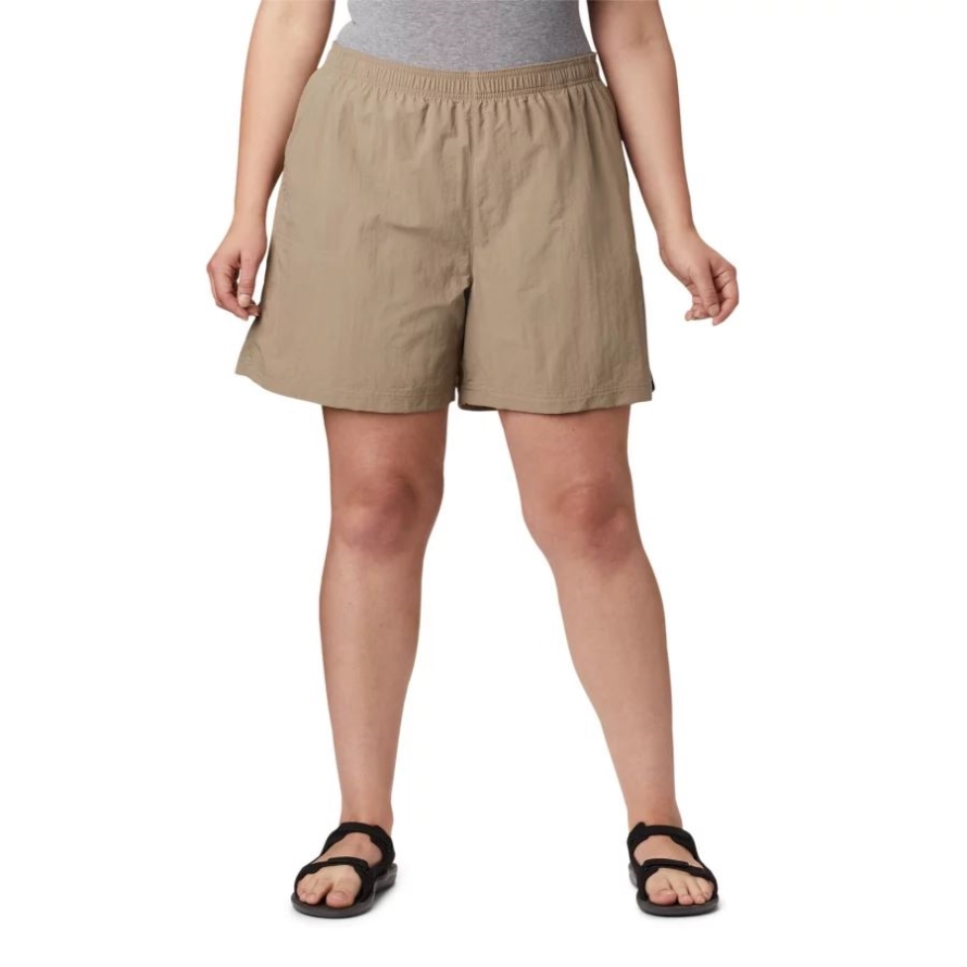 Columbia Women's Sandy River Shorts Plus Size Tusk