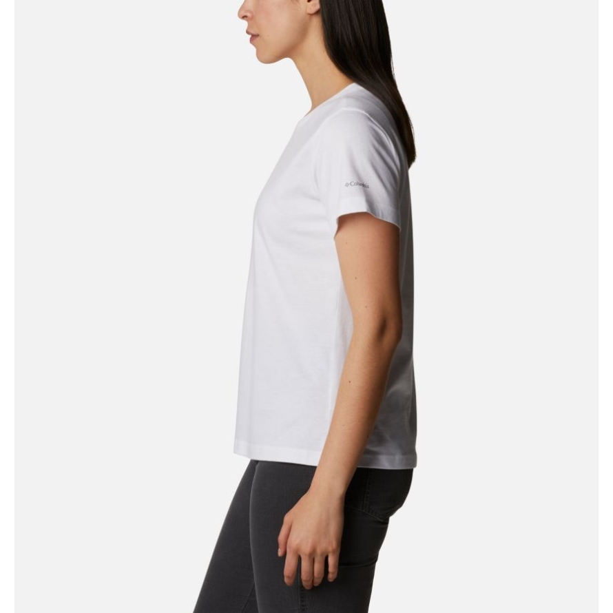 Columbia Women's Sapphire Point Short Sleeve Shirt White