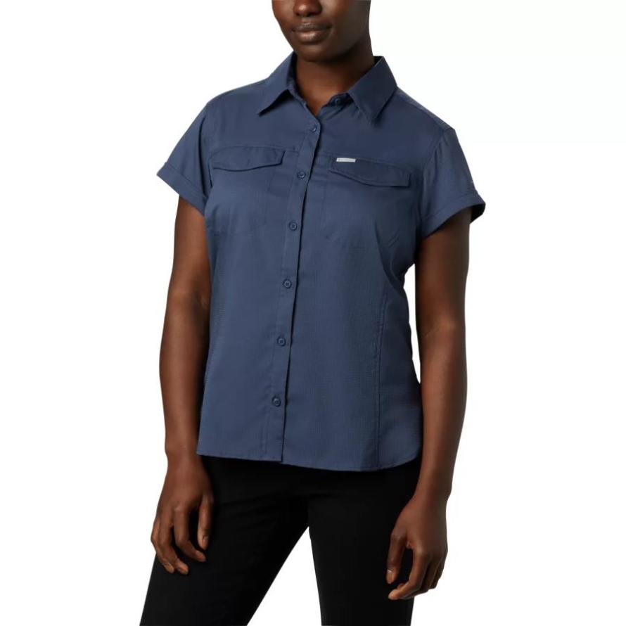 Columbia Women's Silver Ridge Lite Short Sleeve Shirt Nocturnal