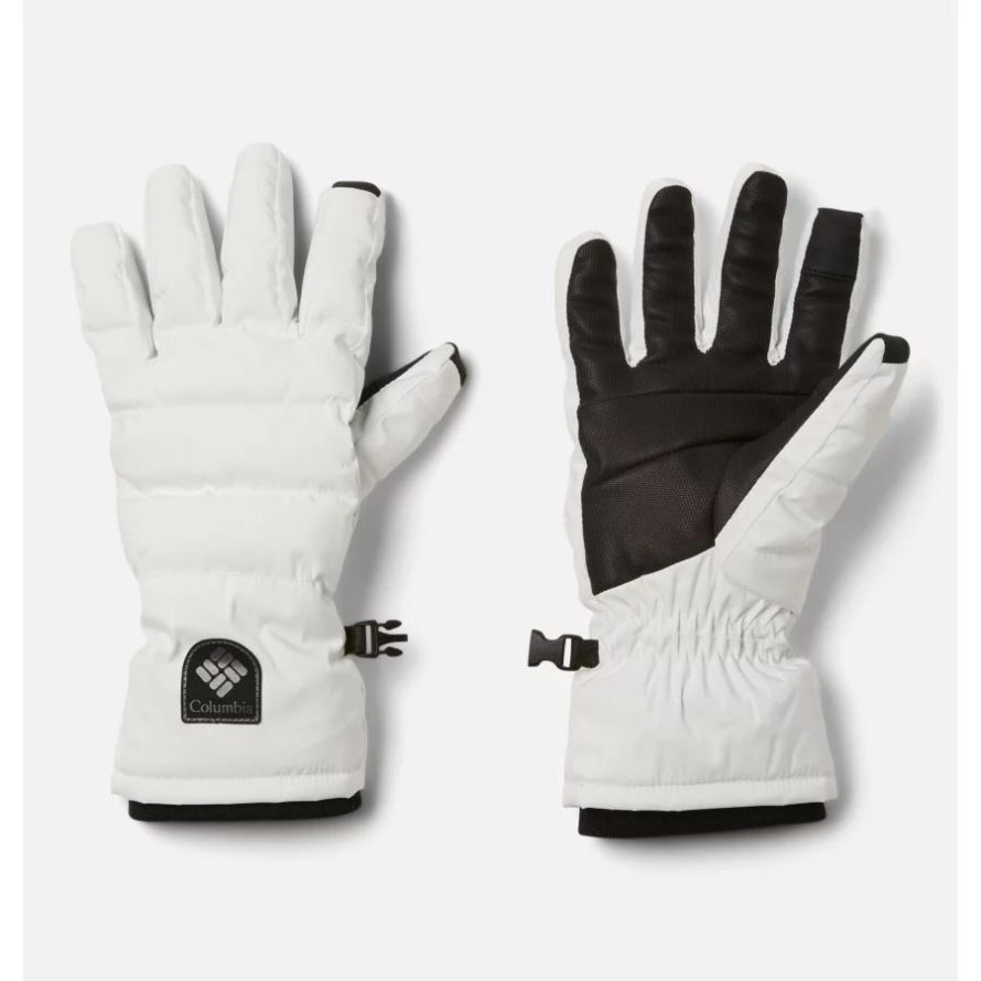 Columbia Women's Snow Diva Gloves White Sheen