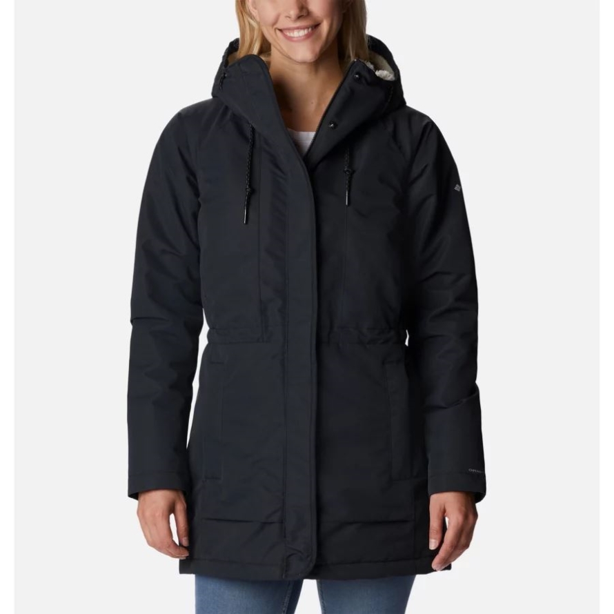 Columbia Women's South Canyon Sherpa Lined Waterproof Parka Black