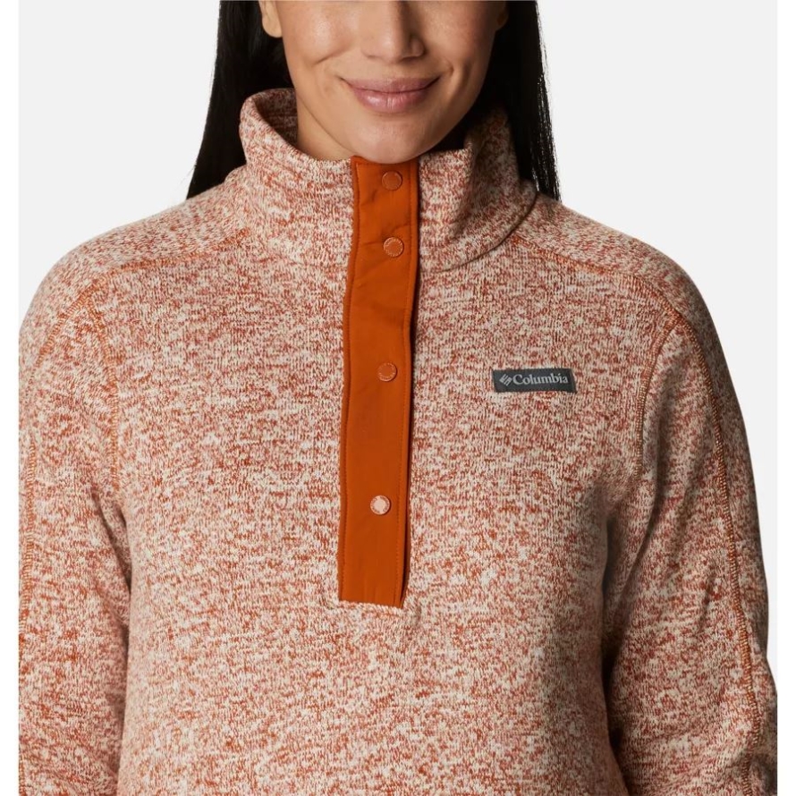 Columbia Women's Sweater Weather Fleece Tunic Warm Copper Heather