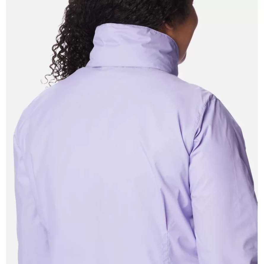 Columbia Women's Switchback III Jacket Plus Size Frosted Purple