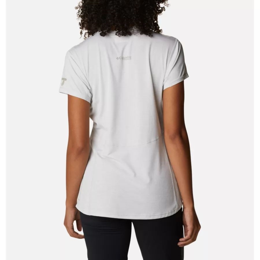 Columbia Women's Titan Pass Graphic T-Shirt White/Nocturnal