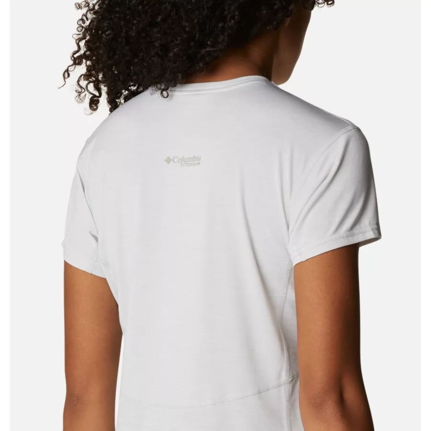 Columbia Women's Titan Pass Graphic T-Shirt White/Nocturnal