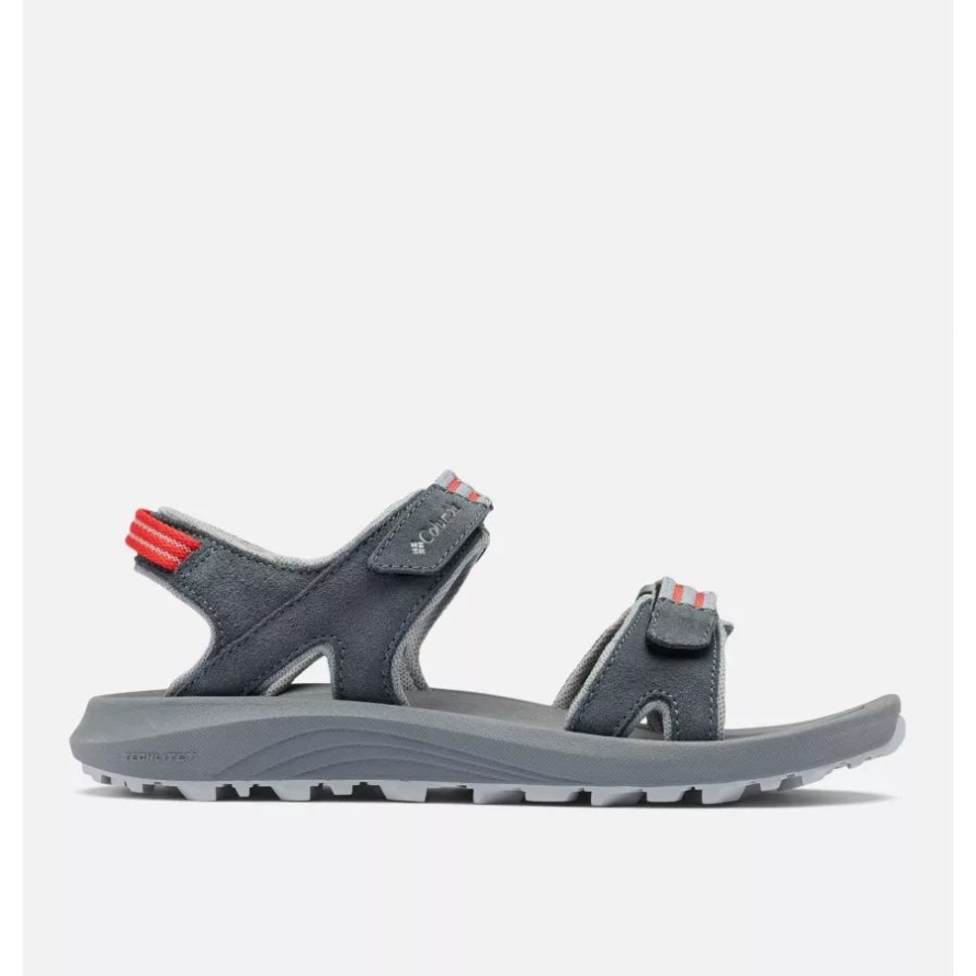 Columbia Women's Trailstorm Hiker 2-Strap Sandal Graphite/Red Hibiscus