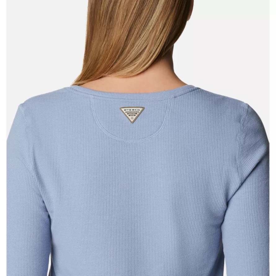 Comet/Black Lab Columbia Women's PHG Roughtail University Waffle Shirt
