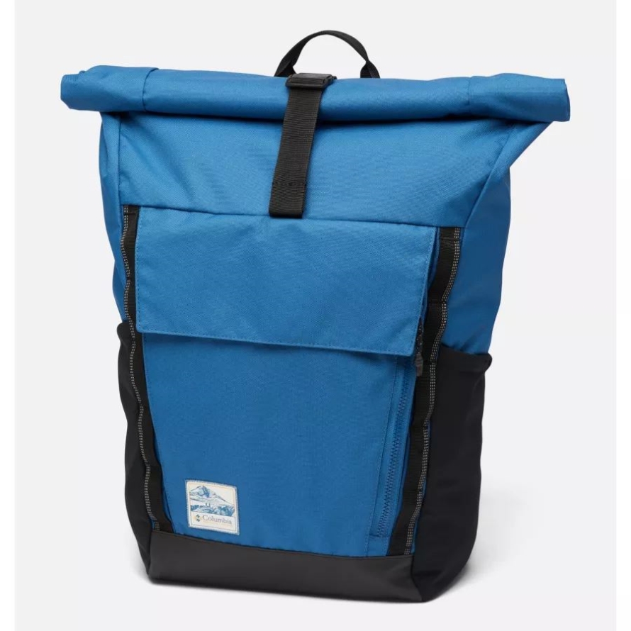 Convey II 27L Rolltop Backpack Impulse Blue/Icons Patch Columbia