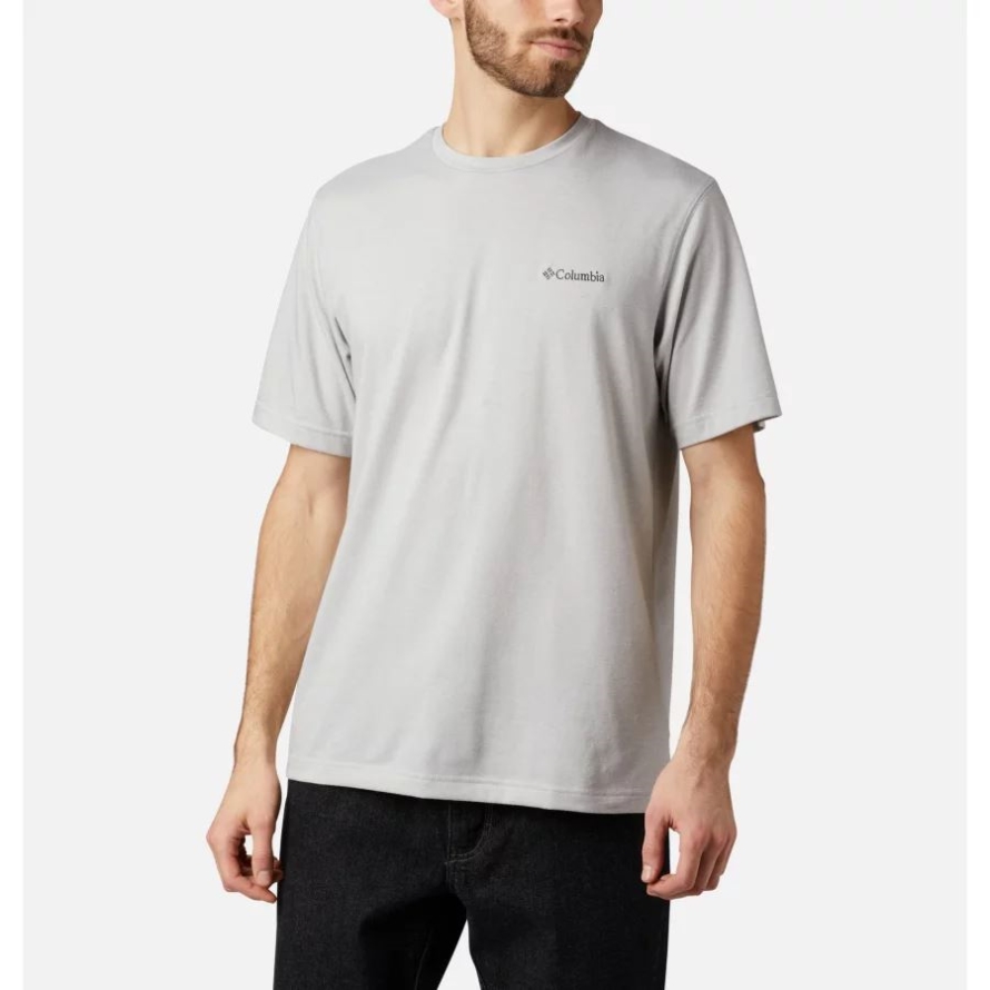 Cool Grey Heather Men's Thistletown Park Crew Columbia