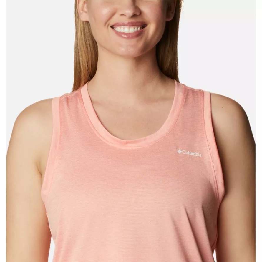 Coral Reef Heather Women's Columbia Hike Tank Columbia