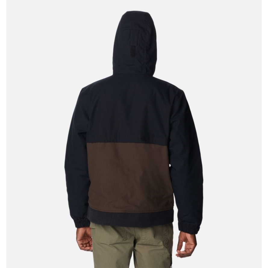 Cordovan/Black Men's Loma Vista II Hooded Jacket Columbia