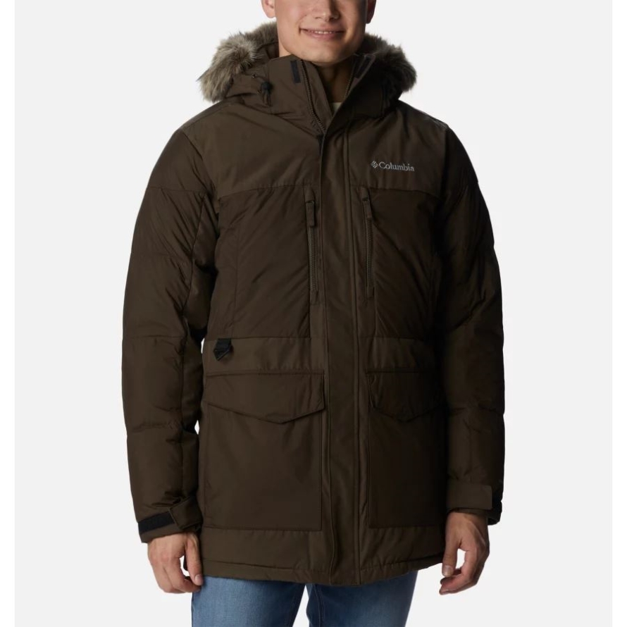 Cordovan Columbia Men's Marquam Peak Fusion Omni-Heat Infinity Insulated Parka