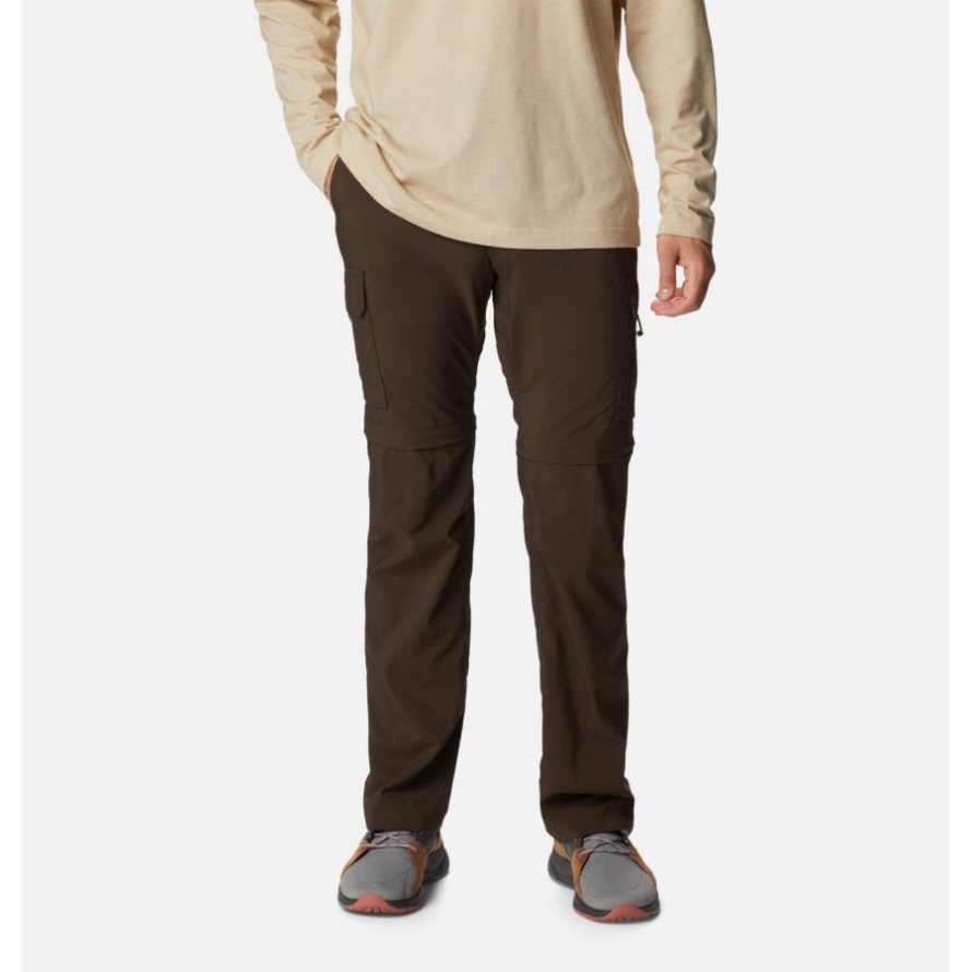 Cordovan Columbia Men's Silver Ridge Utility Convertible Pant