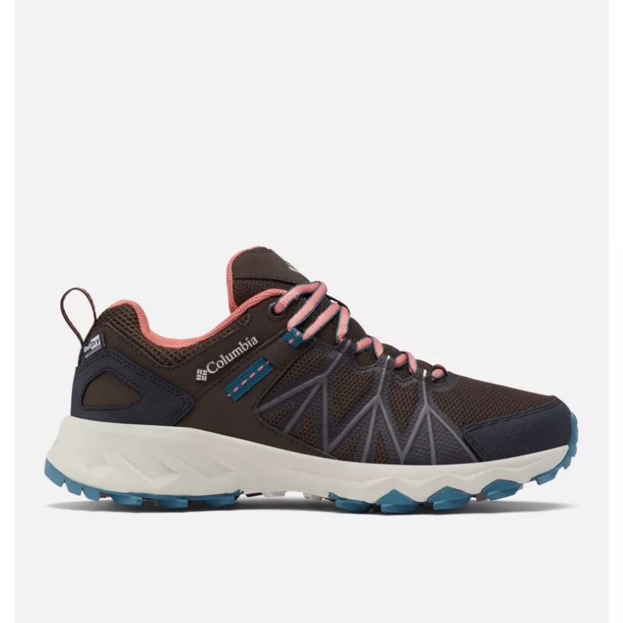 Cordovan/Dark Coral Women's Peakfreak II Outdry Waterproof Hiking Shoe Columbia