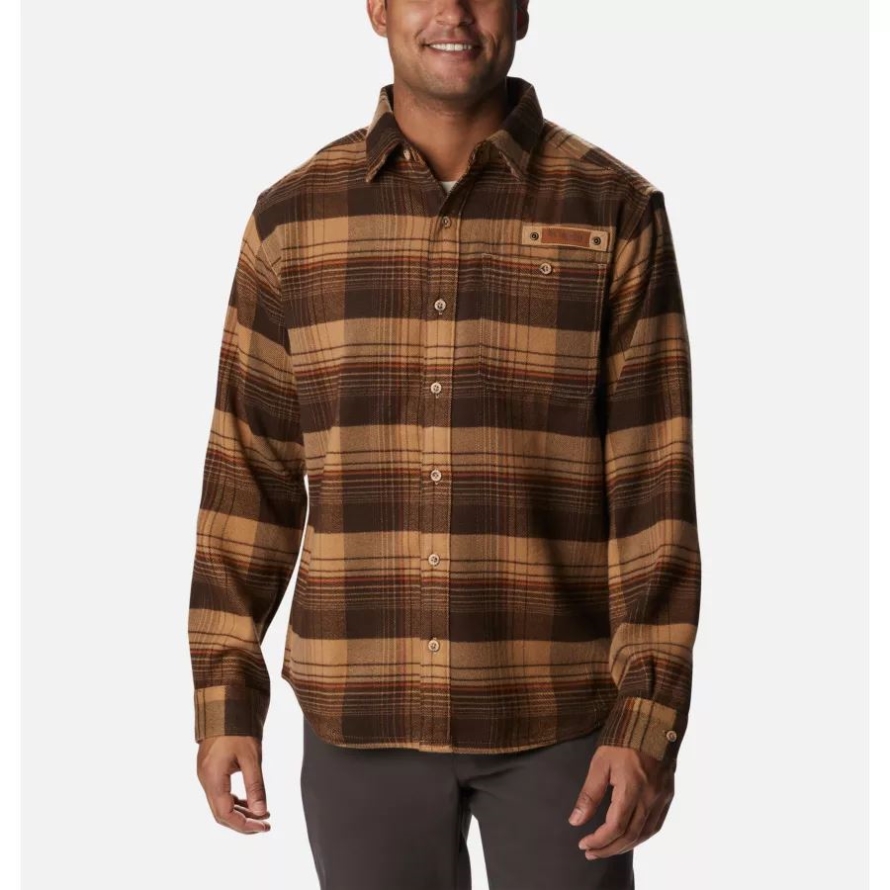 Cordovan Gallatin Decoy Tartan Men's Roughtail Field Heavyweight Flannel Shirt Columbia