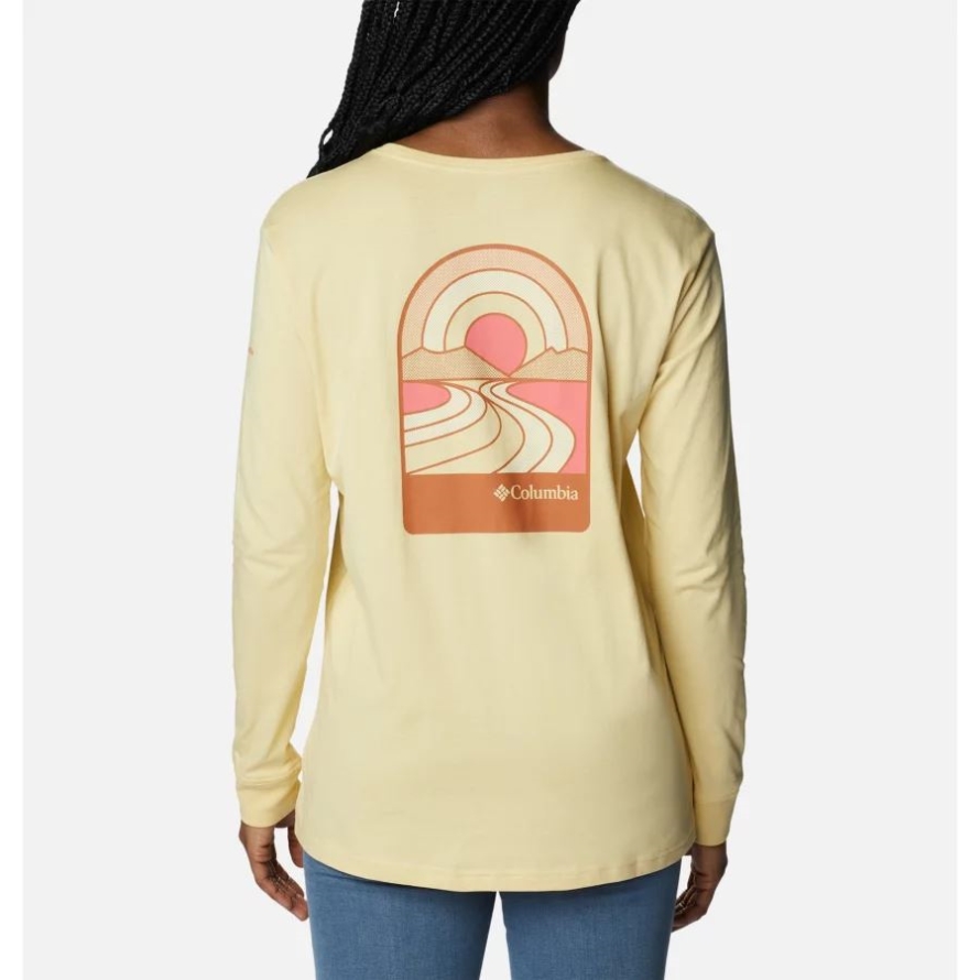 Cornstalk/Sun Trek Trails Columbia Women's North Cascades Back Graphic Long Sleeve T-Shirt