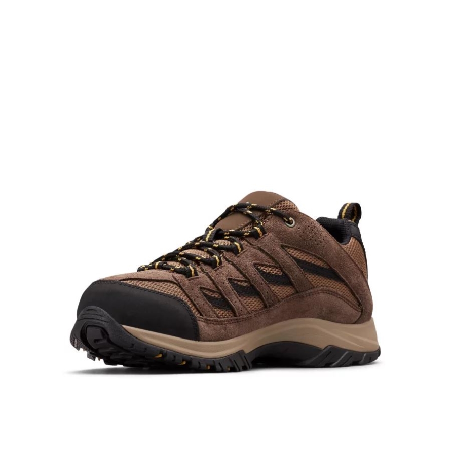 Dark Brown/Baker Columbia Men's Crestwood Hiking Shoe Wide