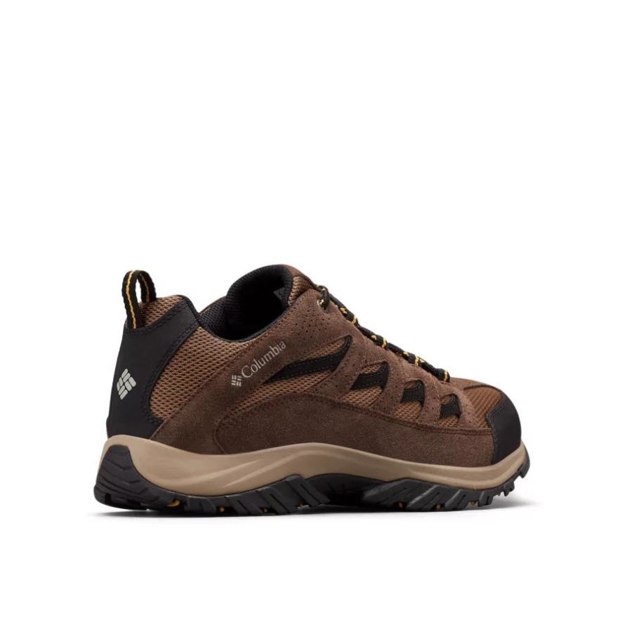 Dark Brown/Baker Columbia Men's Crestwood Hiking Shoe Wide