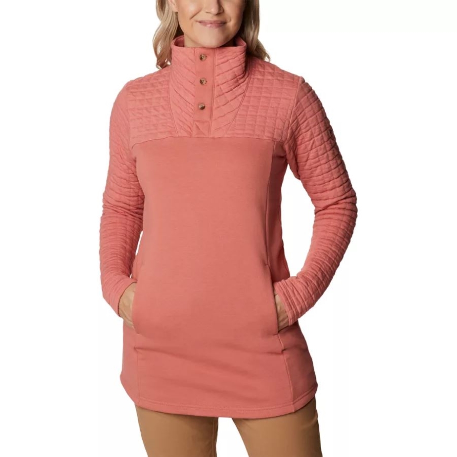 Dark Coral Columbia Women's Sunday Summit II Tunic