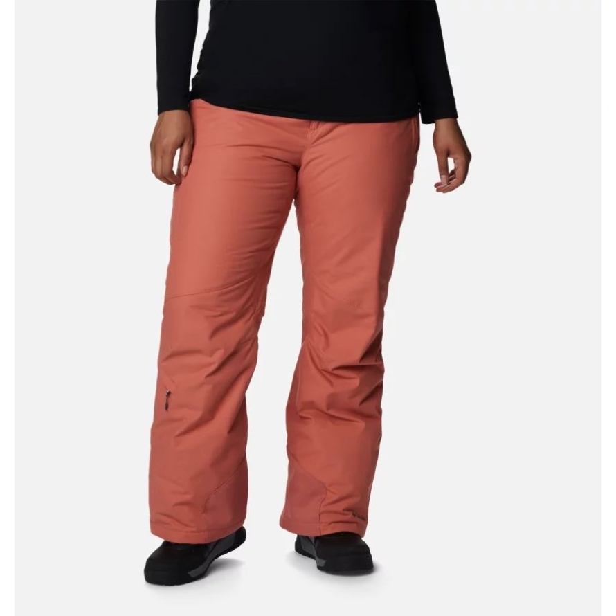 Dark Coral Women's Bugaboo Omni-Heat Pants Plus Size Columbia