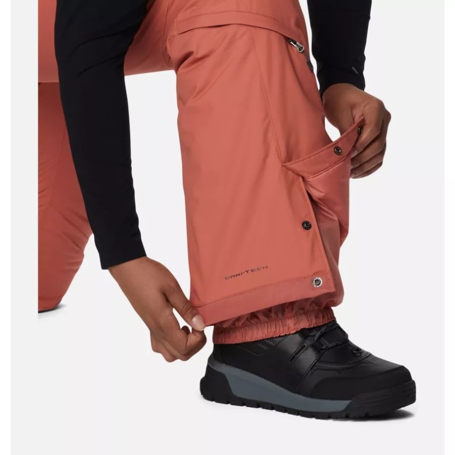 Dark Coral Women's Bugaboo Omni-Heat Pants Plus Size Columbia