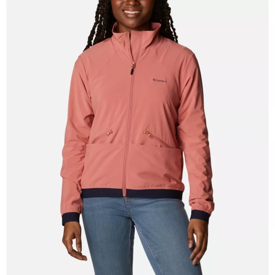 Dark Coral Women's Pleasant Creek Lined Jacket Columbia
