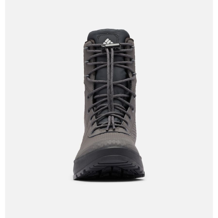 Dark Grey/Black Columbia Men's Hyper-Boreal Omni-Heat Tall Boot