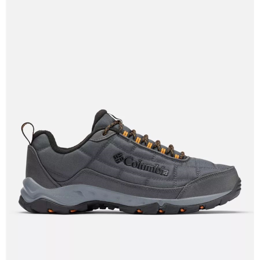 Dark Grey/Gold Amber Men's Firecamp Fleece Lined Shoe Columbia
