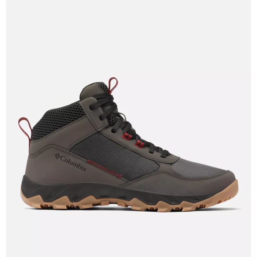 Dark Grey/Red Jasper Men's Flow Centre Shoe Columbia