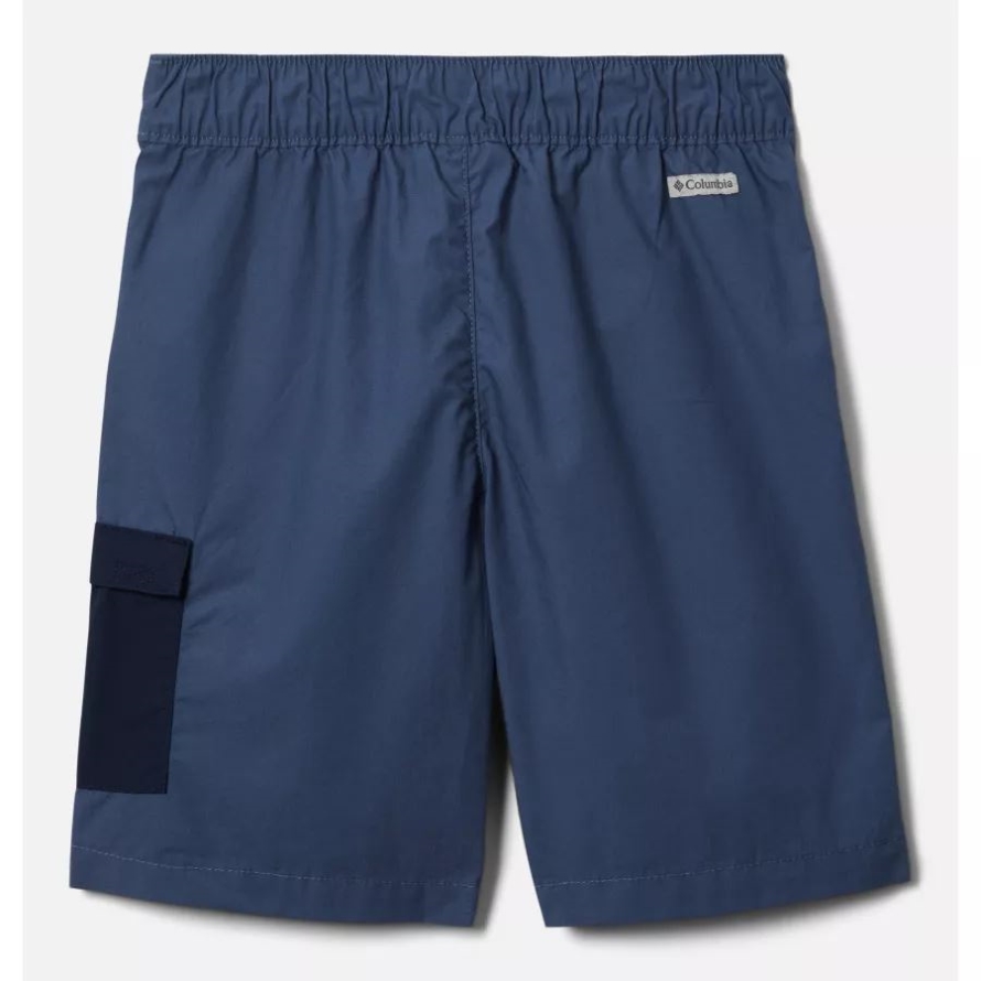 Dark Mountain/Collegiate Navy Columbia Boys' Washed Out Cargo Shorts