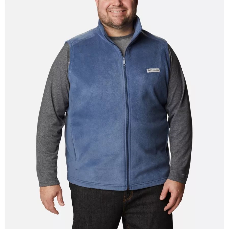 Dark Mountain Columbia Men's Steens Mountain Fleece Vest Big