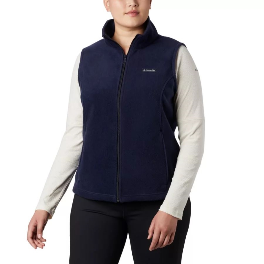 Dark Nocturnal Columbia Women's Benton Springs Vest Plus Size